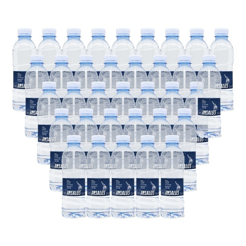 Agua mineral Insalus 330 ml pack 35 botellas
