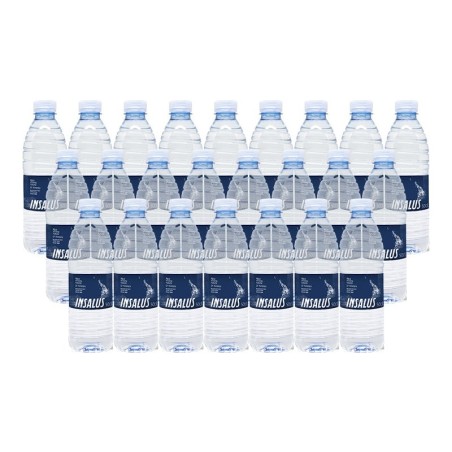 Agua mineral Insalus 500 ml pack 24 botellas