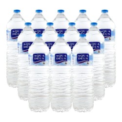 Agua mineral Aquadeus 1.5 litros pack 12 botellas