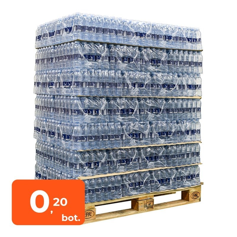 Agua mineral Insalus 330 ml palet 2205 botellas