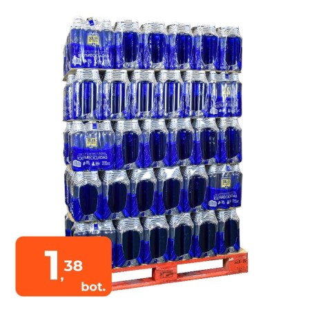 Agua mineral Solan de Cabras 1.5 litros palet 456 botellas
