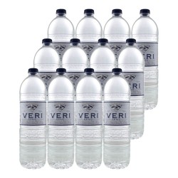 Agua mineral natural Veri 1.5 litros caja 12 botellas