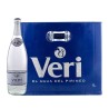 Agua mineral natural Veri 1 litro caja 12 botellas cristal retornable