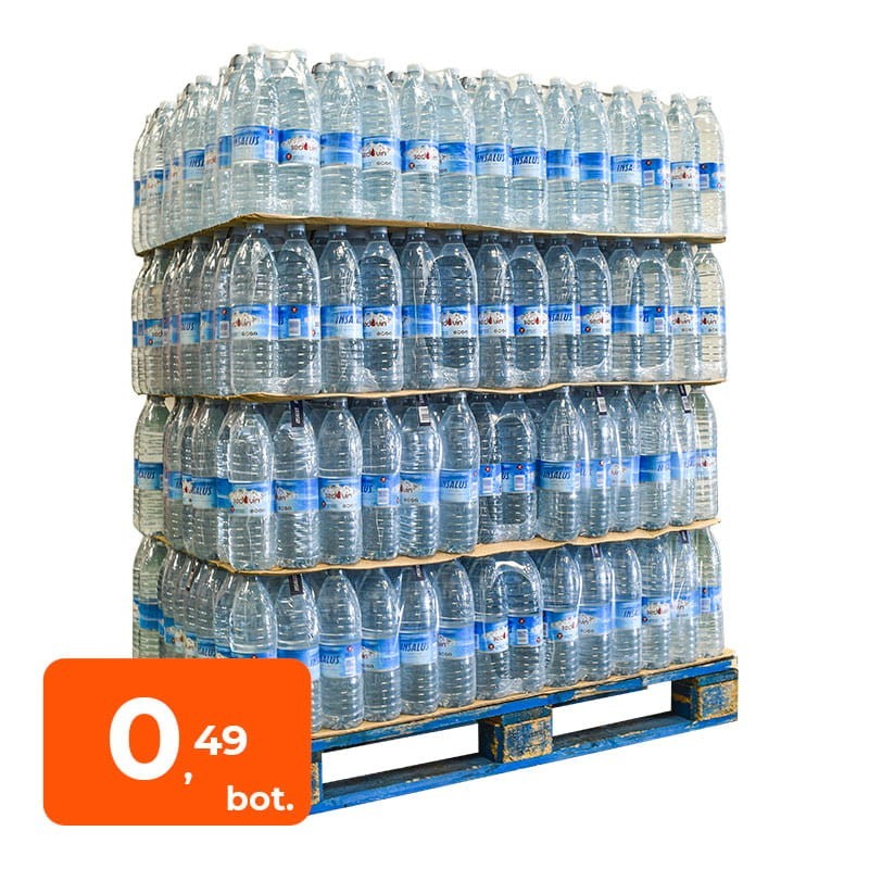 Agua mineral Sedovin 1.5 litros palet 504 botellas