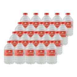 Agua mineral natural Solares 330 ml pack 20 botellas