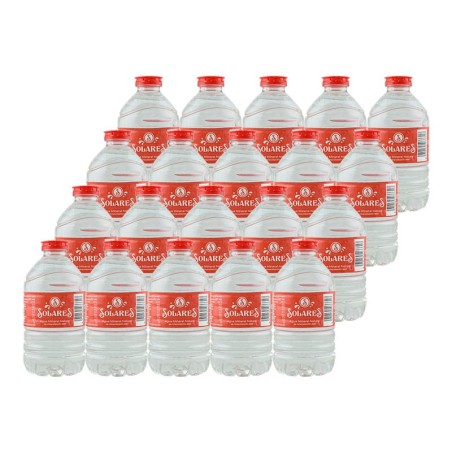 Agua mineral natural Solares 330 ml pack 20 botellas