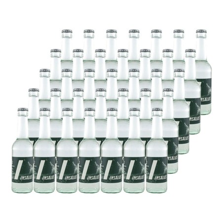 Agua mineral natural con gas Insalus 27.5 cl caja 35 botellas