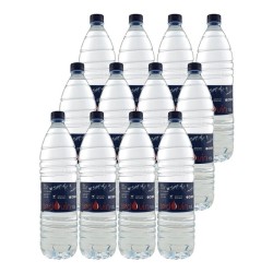 Agua mineral natural Sedovin 1.5 litros pack 12 botellas