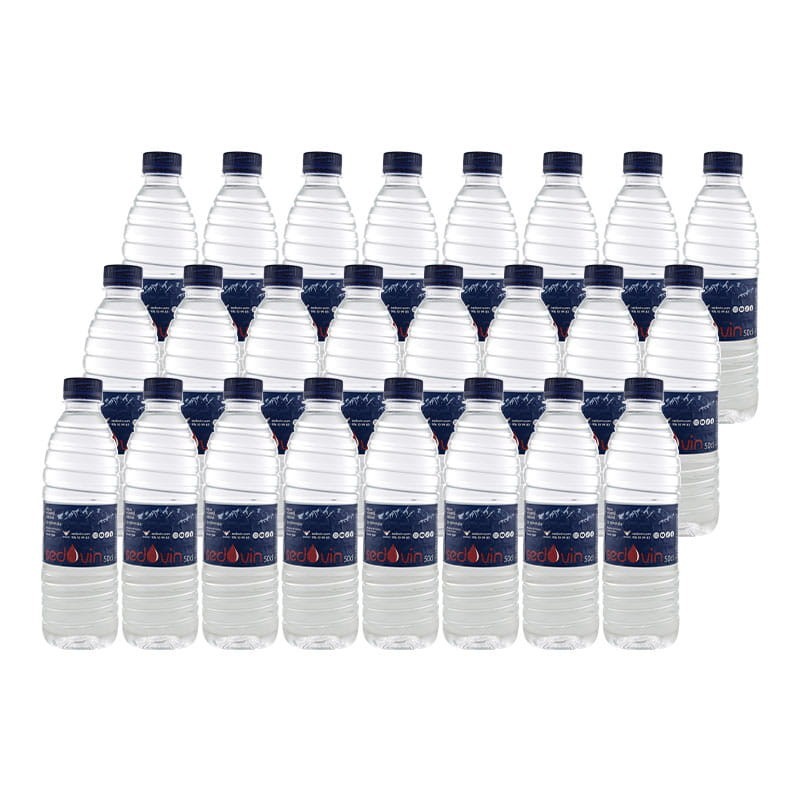 Agua mineral Sedovin natural 500 ml pack 24 botellas
