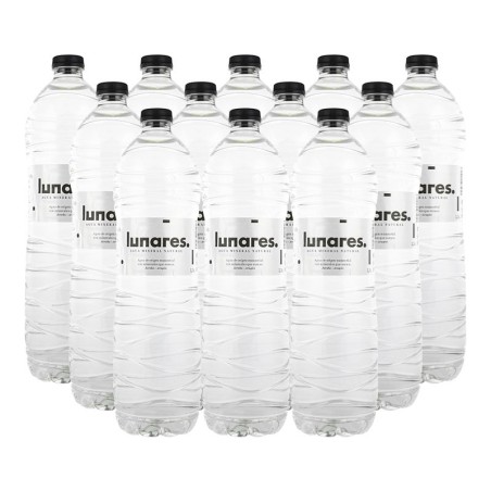 Agua potable preparada Lunares 1.5 litros 2 packs de 6 botellas
