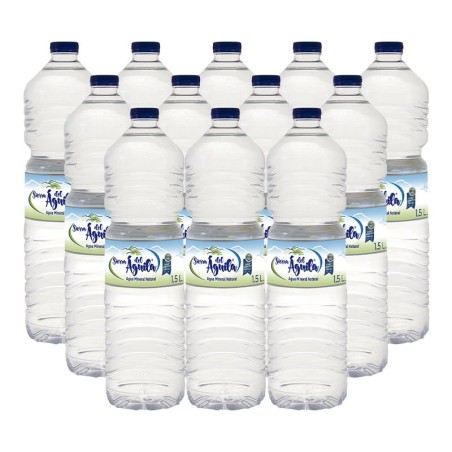 Agua mineral Sierra del Águila 1.5 litros pack 60 botellas
