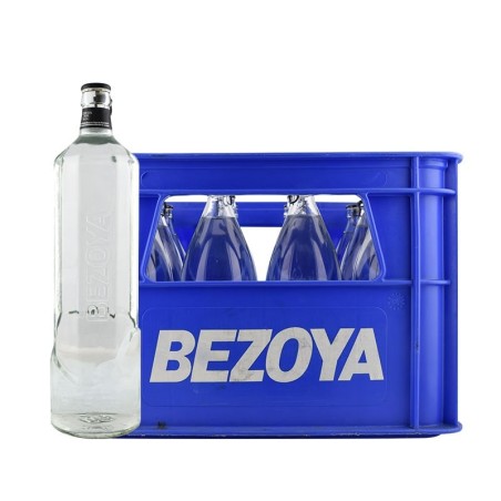 Agua mineral Bezoya 1L pack 60 botellas cristal retornable