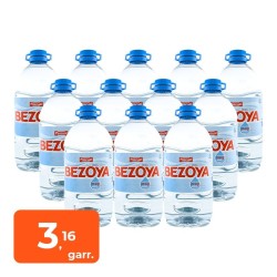 Agua mineral Bezoya 5 litros palet 156 garrafas