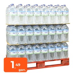 Agua mineral Sierra del Águila 5 litros palet 144 garrafas